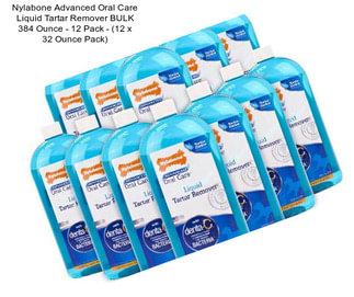 Nylabone Advanced Oral Care Liquid Tartar Remover BULK 384 Ounce - 12 Pack - (12 x 32 Ounce Pack)
