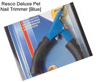 Resco Deluxe Pet Nail Trimmer [Blue]