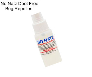 No Natz Deet Free Bug Repellent