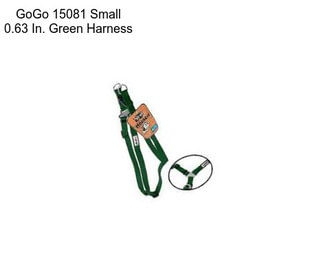 GoGo 15081 Small 0.63 In. Green Harness