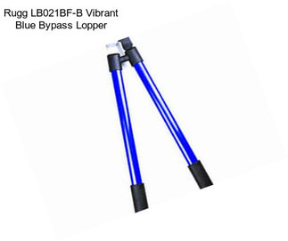 Rugg LB021BF-B Vibrant Blue Bypass Lopper
