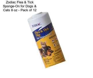 Zodiac Flea & Tick Sponge-On for Dogs & Cats 8 oz - Pack of 12