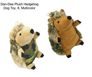 Dan-Dee Plush Hedgehog Dog Toy, 8\