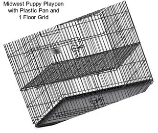 Midwest Puppy Playpen with Plastic Pan and 1\