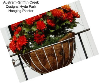 Austram-Griffith Creek Designs Hyde Park Hanging Planter