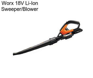 Worx 18V Li-Ion Sweeper/Blower