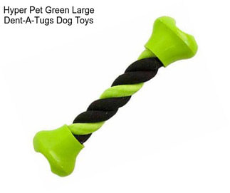 Hyper Pet Green Large Dent-A-Tugs Dog Toys