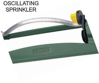 OSCILLATING SPRINKLER