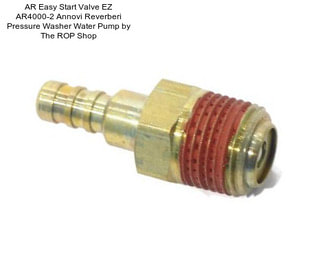 AR Easy Start Valve \