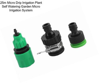 25m Micro Drip Irrigation Plant Self Watering Garden Micro Irrigation System