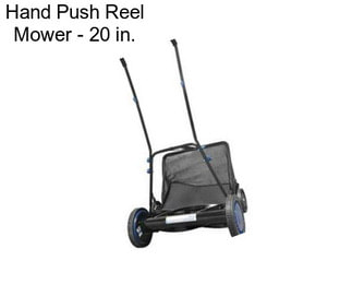 Hand Push Reel Mower - 20 in.