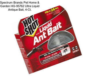 Spectrum Brands Pet Home & Garden HG-95762 Ultra Liquid Antique Bait, 4-Ct.