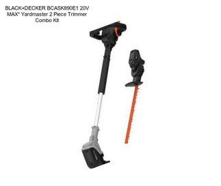 BLACK+DECKER BCASK890E1 20V MAX* Yardmaster 2 Piece Trimmer Combo Kit