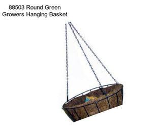 88503 Round Green Growers Hanging Basket