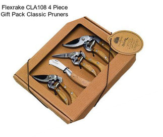 Flexrake CLA108 4 Piece Gift Pack Classic Pruners
