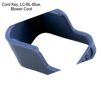 Cord Key, LC-BL-Blue, Blower Cord