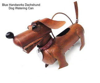 Blue Handworks Dachshund Dog Watering Can