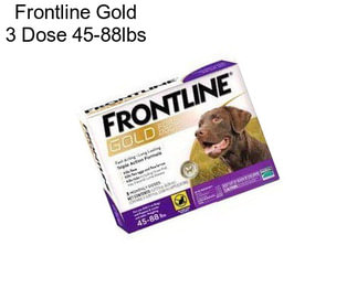 Frontline Gold 3 Dose 45-88lbs