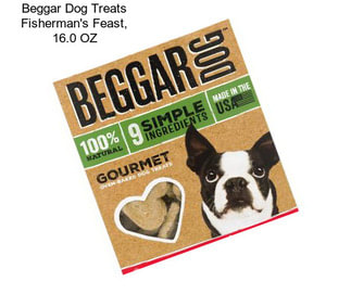 Beggar Dog Treats Fisherman\'s Feast, 16.0 OZ