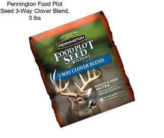 Pennington Food Plot Seed 3-Way Clover Blend, 3 lbs