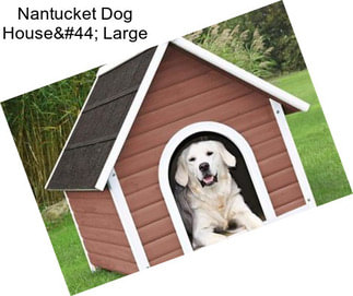 Nantucket Dog House, Large