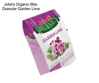 Jobe\'s Organic 6lbs. Granular Garden Lime