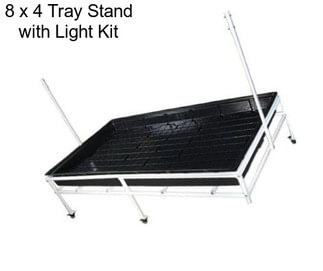 8 x 4 Tray Stand with Light Kit