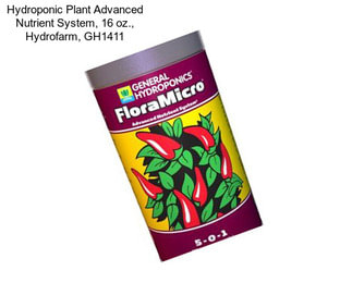 Hydroponic Plant Advanced Nutrient System, 16 oz., Hydrofarm, GH1411