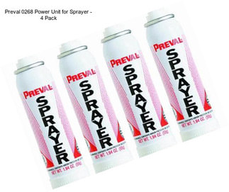 Preval 0268 Power Unit for Sprayer - 4 Pack