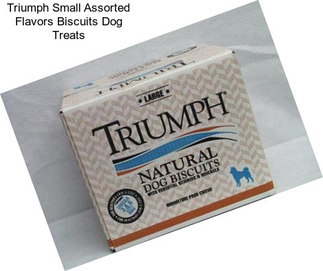 Triumph Small Assorted Flavors Biscuits Dog Treats