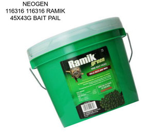 NEOGEN 116316 116316 RAMIK 45X43G BAIT PAIL