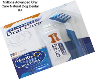 NylIone Advanced Oral Care Natural Dog Dental Kit