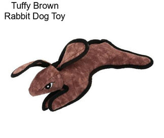 Tuffy Brown Rabbit Dog Toy