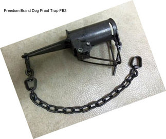 Freedom Brand Dog Proof Trap FB2