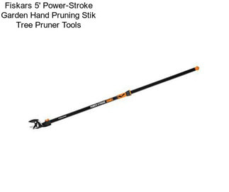 Fiskars 5\' Power-Stroke Garden Hand Pruning Stik Tree Pruner Tools