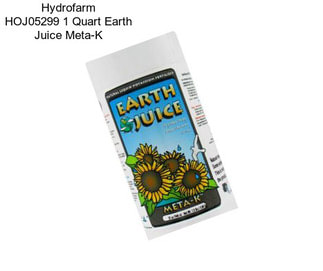 Hydrofarm HOJ05299 1 Quart Earth Juice Meta-K