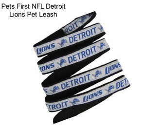 Pets First NFL Detroit Lions Pet Leash