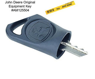 John Deere Original Equipment Key #AM125504