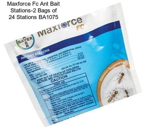 Maxforce Fc Ant Bait Stations-2 Bags of 24 Stations BA1075