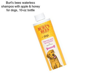 Burt\'s bees waterless shampoo with apple & honey for dogs, 10-oz bottle