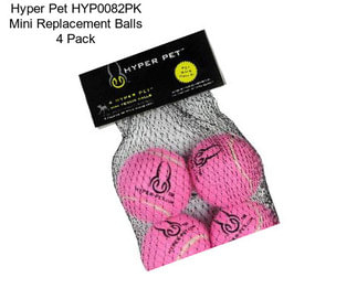 Hyper Pet HYP0082PK Mini Replacement Balls 4 Pack