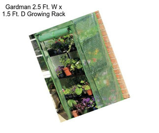 Gardman 2.5 Ft. W x 1.5 Ft. D Growing Rack