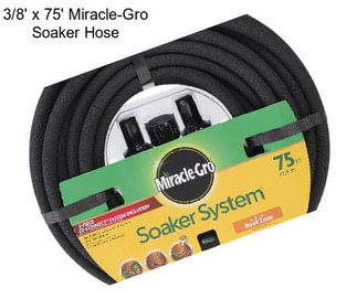 3/8\' x 75\' Miracle-Gro Soaker Hose