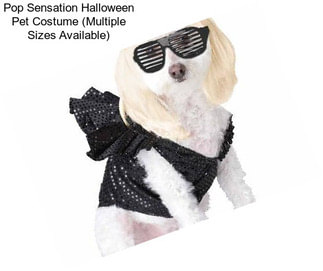 Pop Sensation Halloween Pet Costume (Multiple Sizes Available)