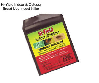 Hi-Yield Indoor & Outdoor Broad Use Insect Killer