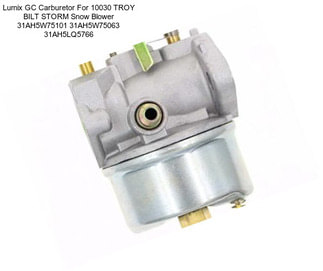 Lumix GC Carburetor For 10030 TROY BILT STORM Snow Blower 31AH5W75101 31AH5W75063 31AH5LQ5766