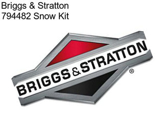 Briggs & Stratton 794482 Snow Kit