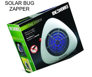 SOLAR BUG ZAPPER