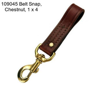 109045 Belt Snap, Chestnut, 1\