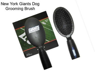 New York Giants Dog Grooming Brush